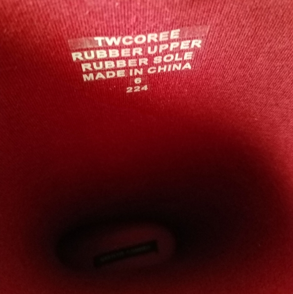 Tommy Hilfiger Women's Tall Rain Boots Size 6 - Picture 10 of 10